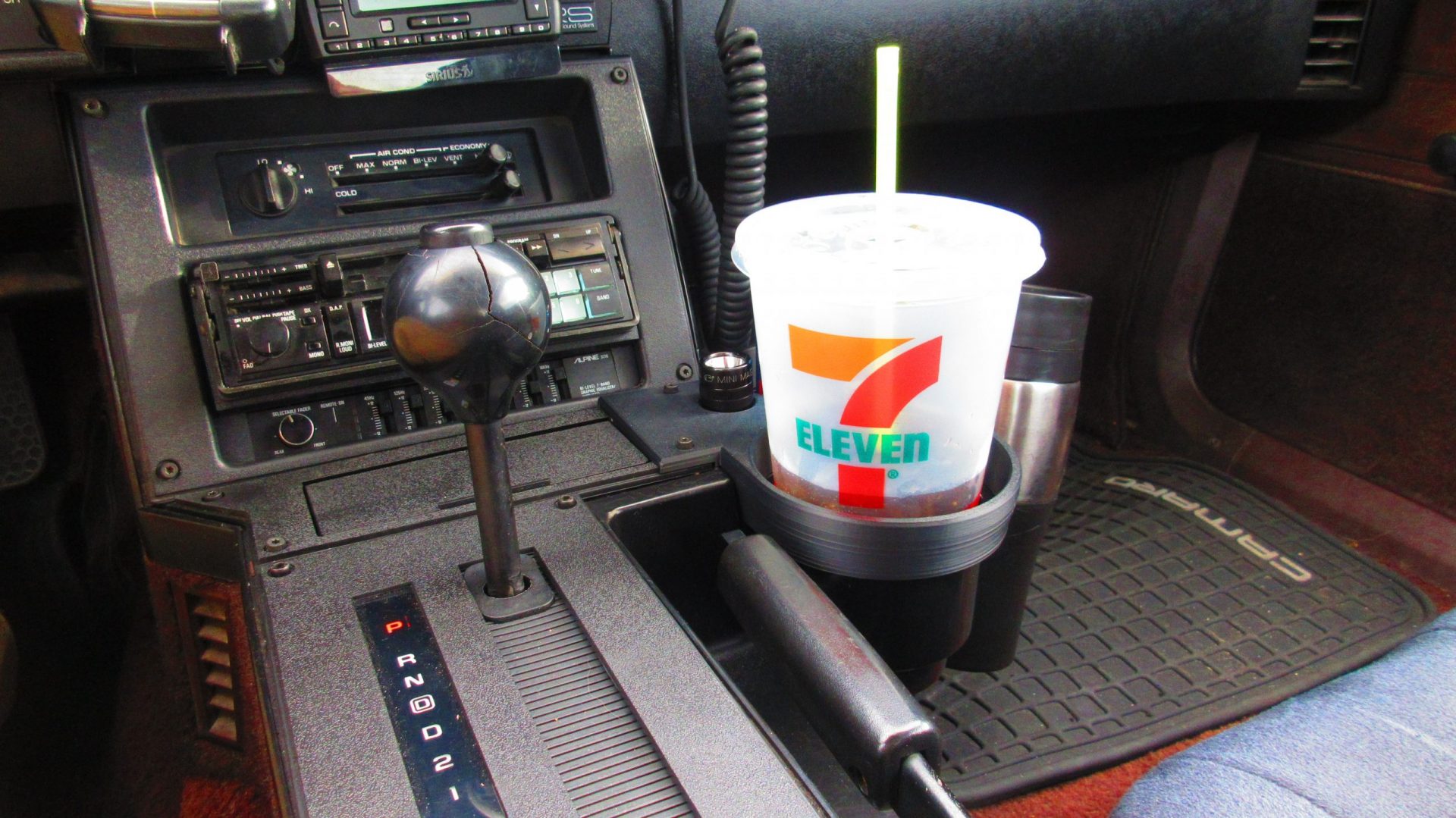 thumbnail image 2 of 3rd Gen Camaro Dual Cup Holder – No Cutting Required, Easy Install, Made In USA By Schipsoft 2 of 5