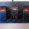 Third Gen/3rd Gen Camaro Ash Tray Delete/Switch Bank+USB Charge Port for 82-92 - Image 5