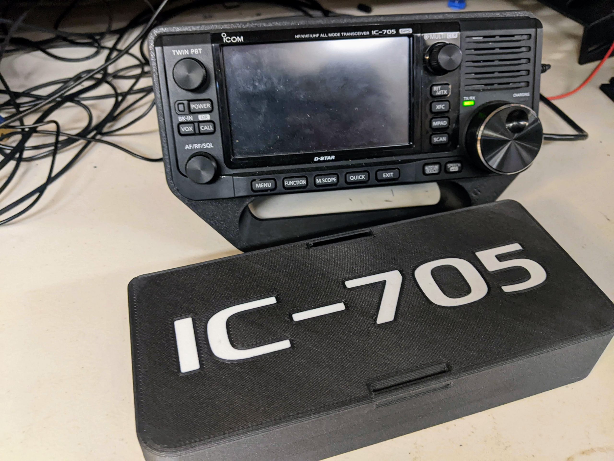Icom IC-705/IC-905 Radio Protective Front Cover/Shield - Schipsoft.com