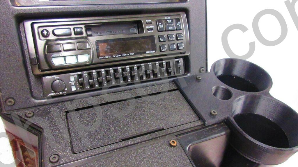 3rd Third Gen Camaro Dual Cup Holder NO CUT CONSOLE OR FASTENERS! EZ