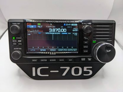 Nifty Angled Desk Stand for Icom IC-705 QRP Radio Transceiver