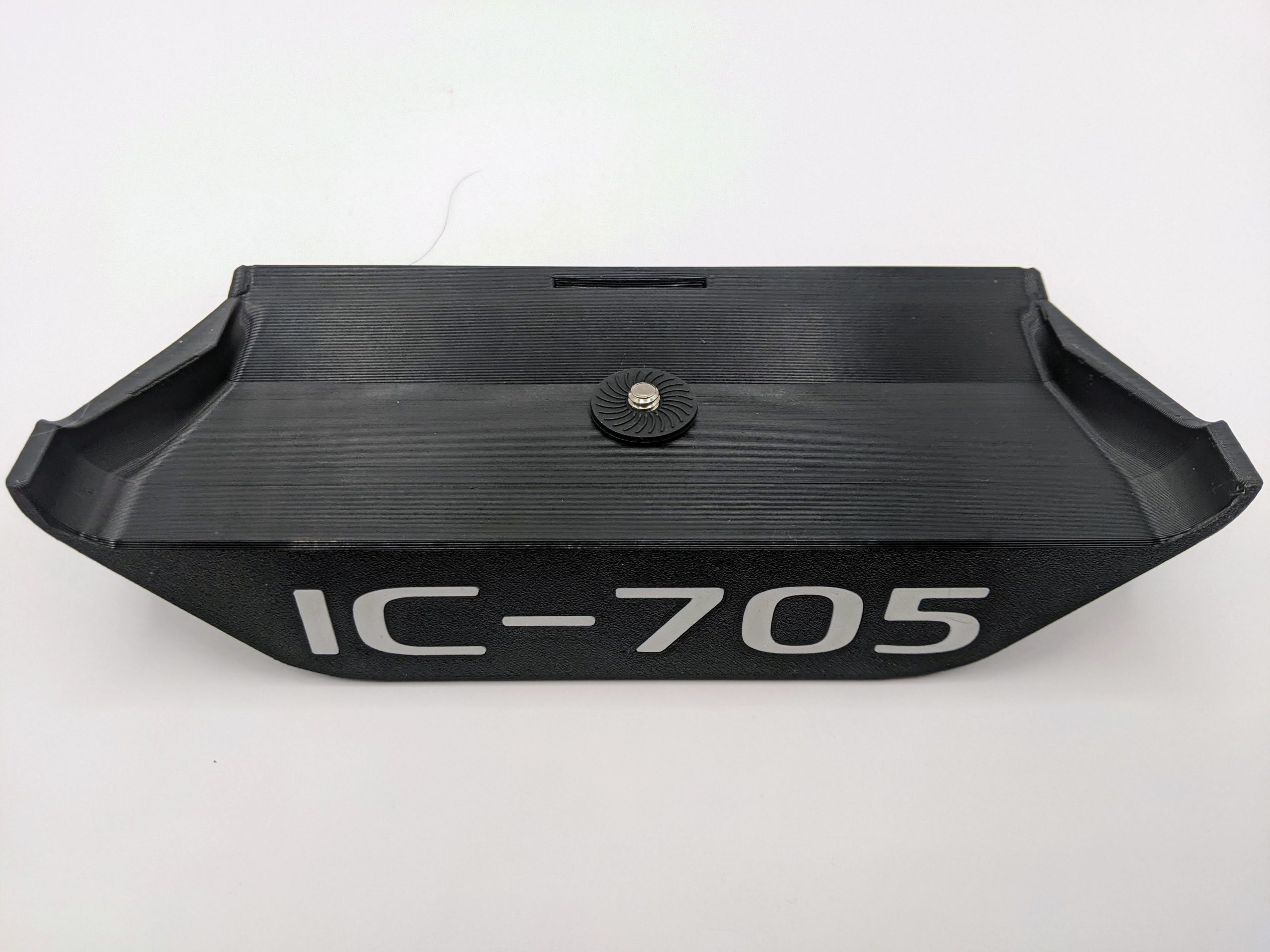 Nifty Angled Desk Stand for Icom IC-705 QRP Radio Transceiver - Image 9